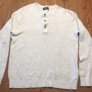 Express Men’s Henley Sweater size L